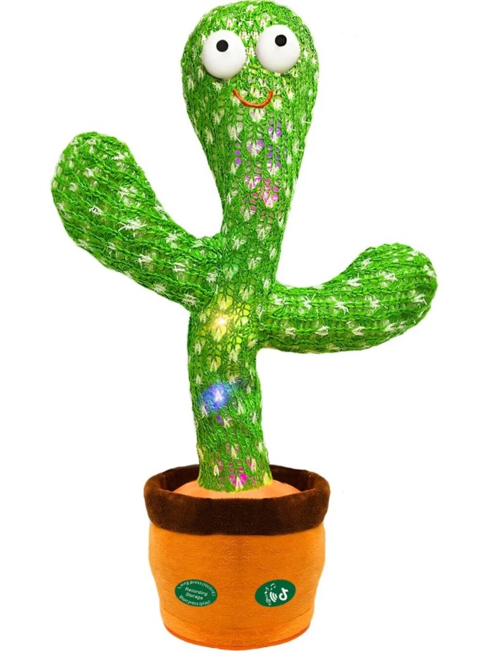 Dancing & Talking Interactive Cactus Toy for Kids 1-3